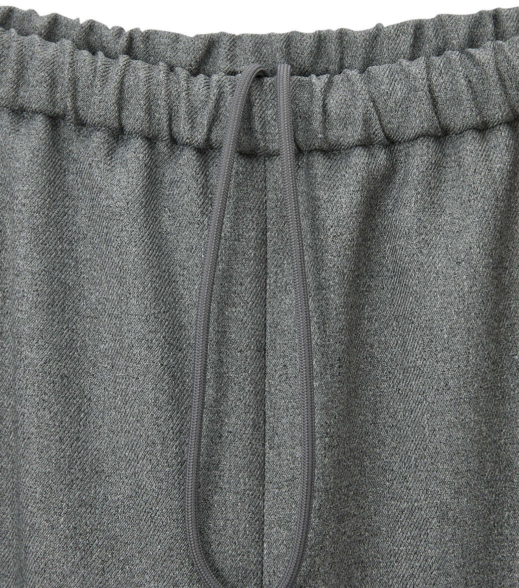 Llege - Embroidery Logo Track Pants (Grey) product image 5 | TRAB K-Fashion Australia