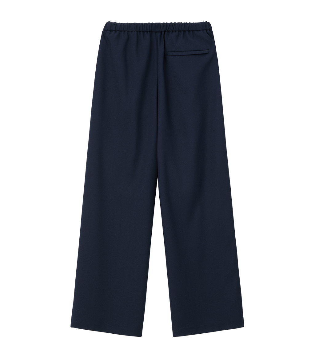 Llege - Embroidery Logo Track Pants (Navy) product image 2 | TRAB K-Fashion Australia