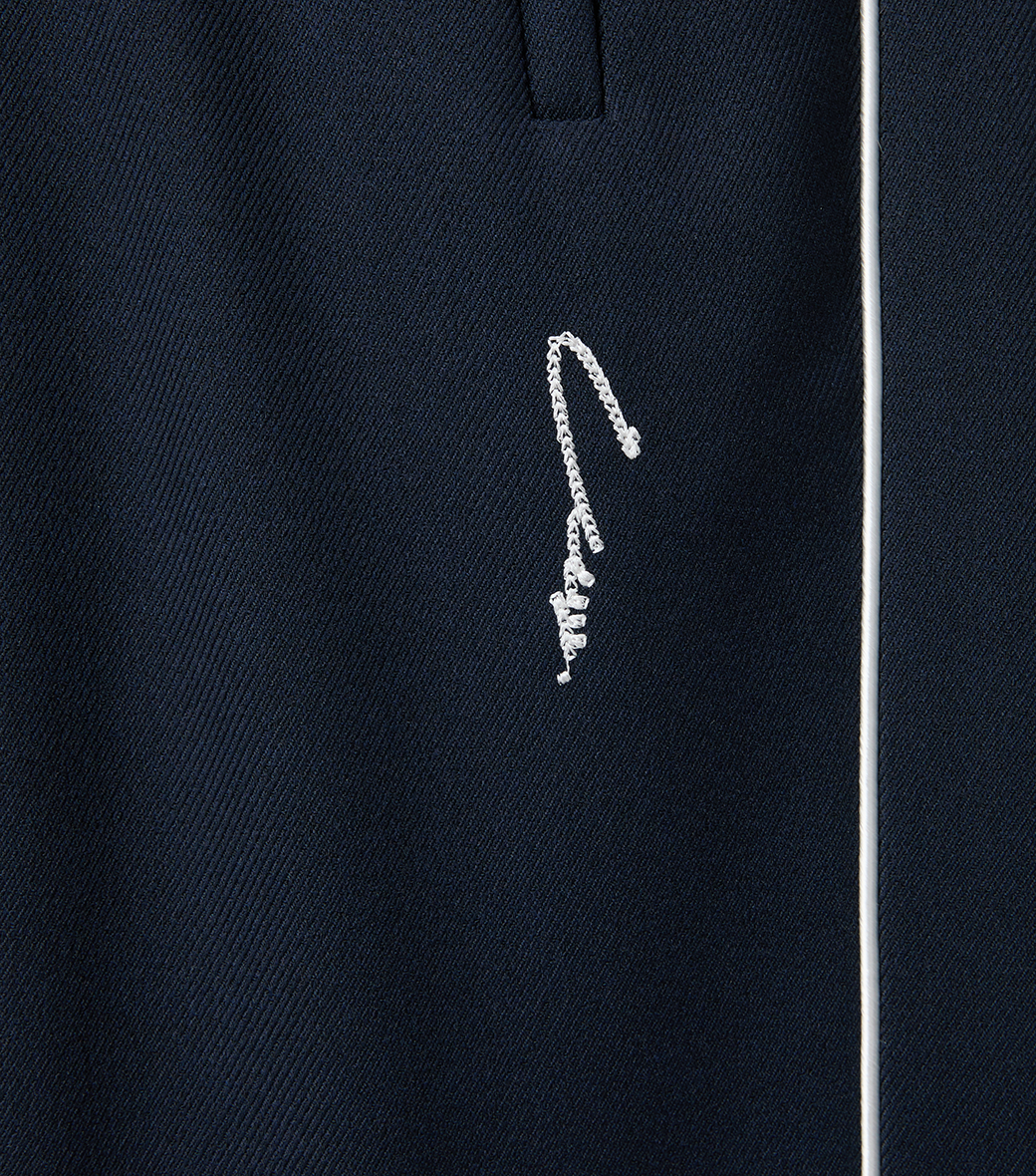 Llege - Embroidery Logo Track Pants (Navy) product image 3 | TRAB K-Fashion Australia
