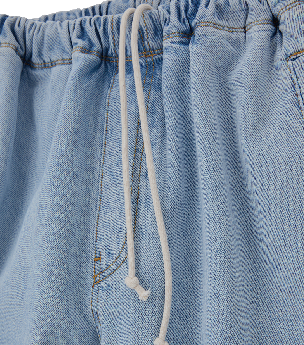 Llege - Destroyed Balloon Denim Jogger (Light Blue) product image 4 | TRAB K-Fashion Australia
