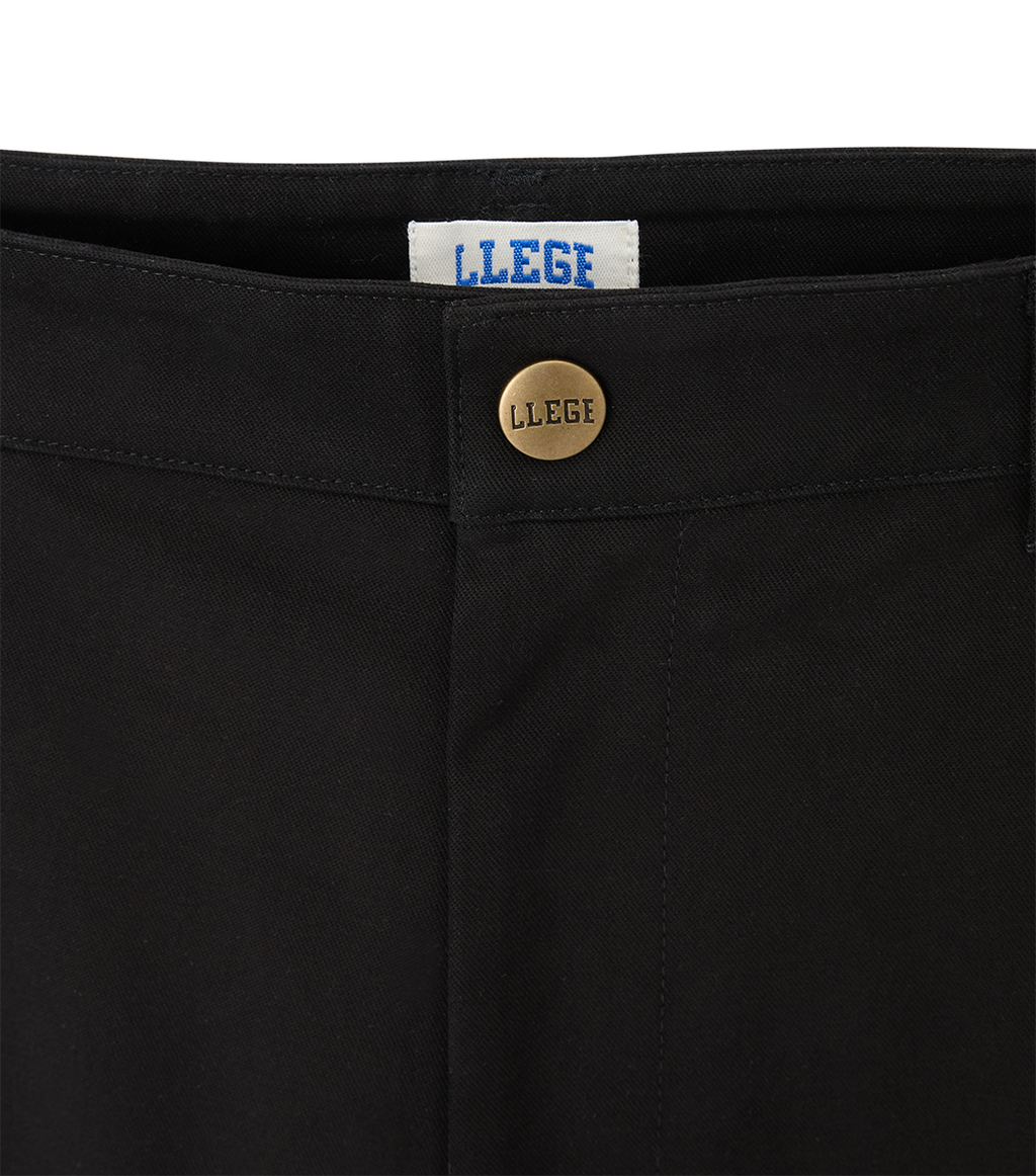 Llege - Boarder Cotton Pants (Black) product image 4 | TRAB K-Fashion Australia
