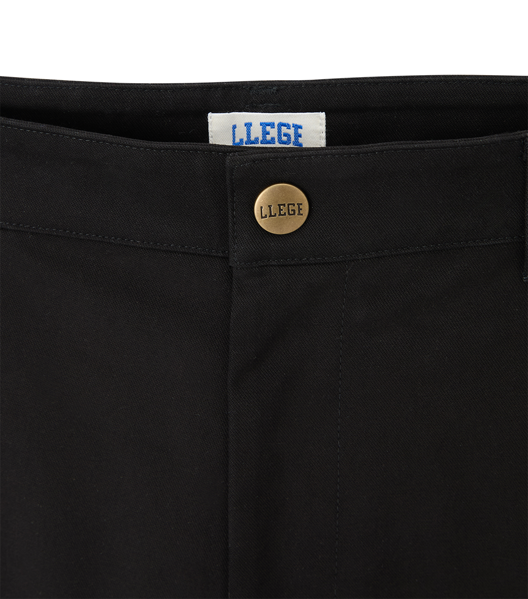 Llege - Boarder Cotton Pants (Black) product image 4 | TRAB K-Fashion Australia
