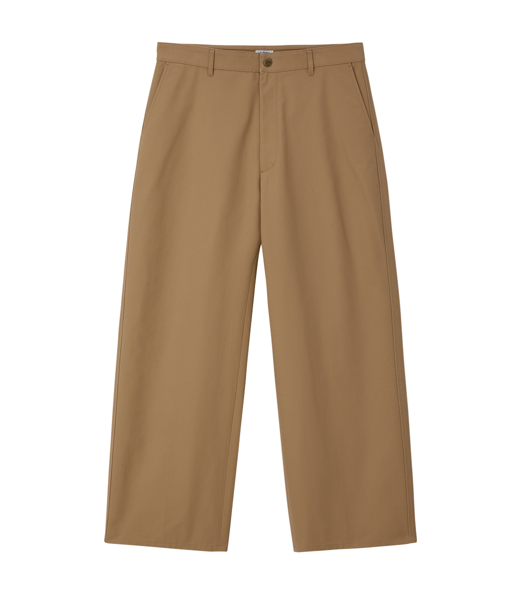 Llege - Boarder Cotton Pants (Beige) product image 1 | TRAB K-Fashion Australia