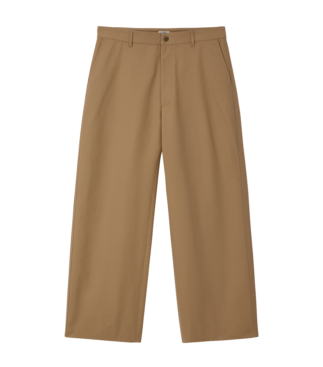 Llege - Boarder Cotton Pants (Beige) product image 1 | TRAB K-Fashion Australia