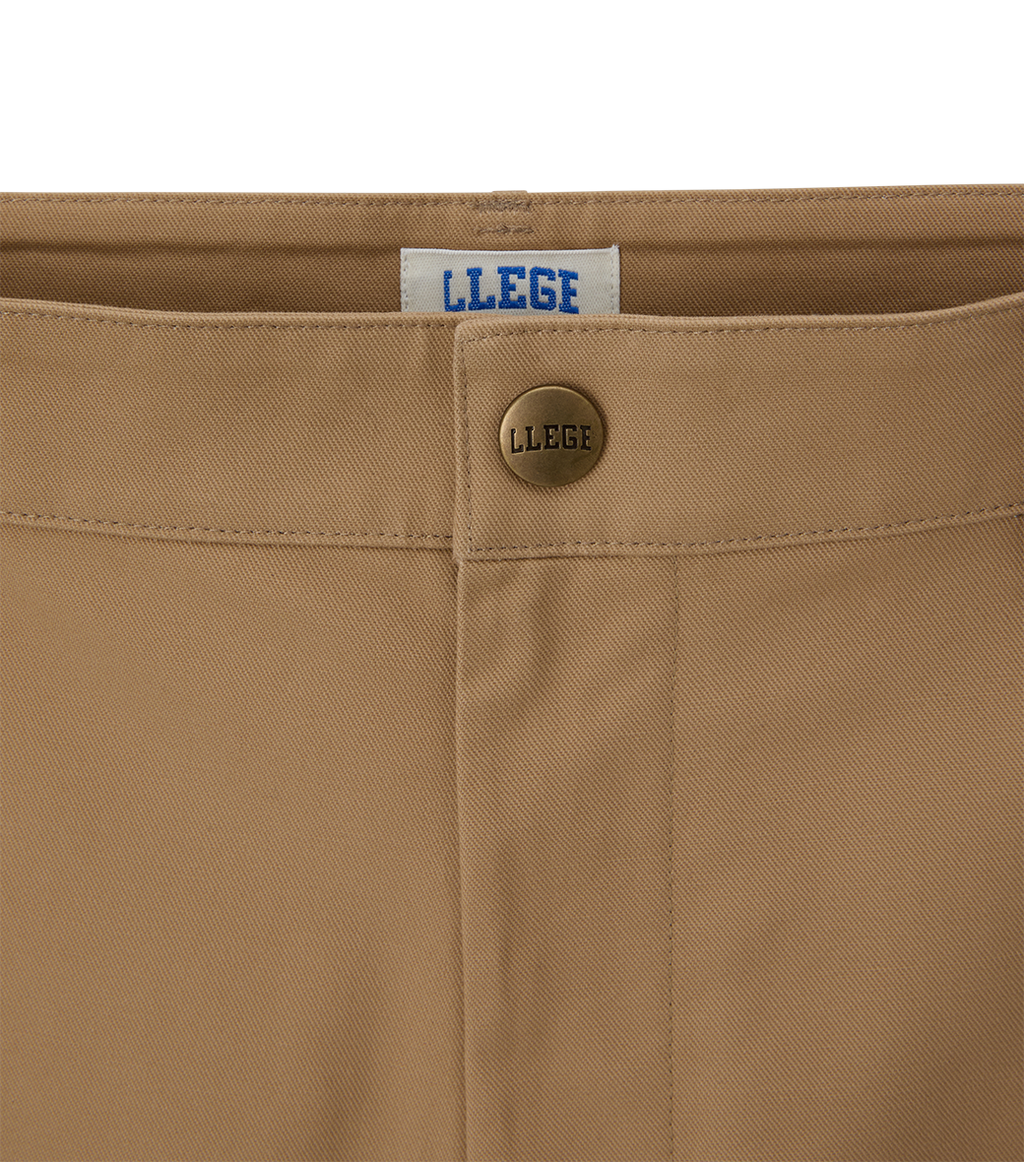 Llege - Boarder Cotton Pants (Beige) product image 4 | TRAB K-Fashion Australia