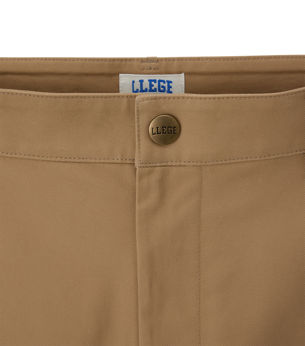 Llege - Boarder Cotton Pants (Beige) product image 4 | TRAB K-Fashion Australia