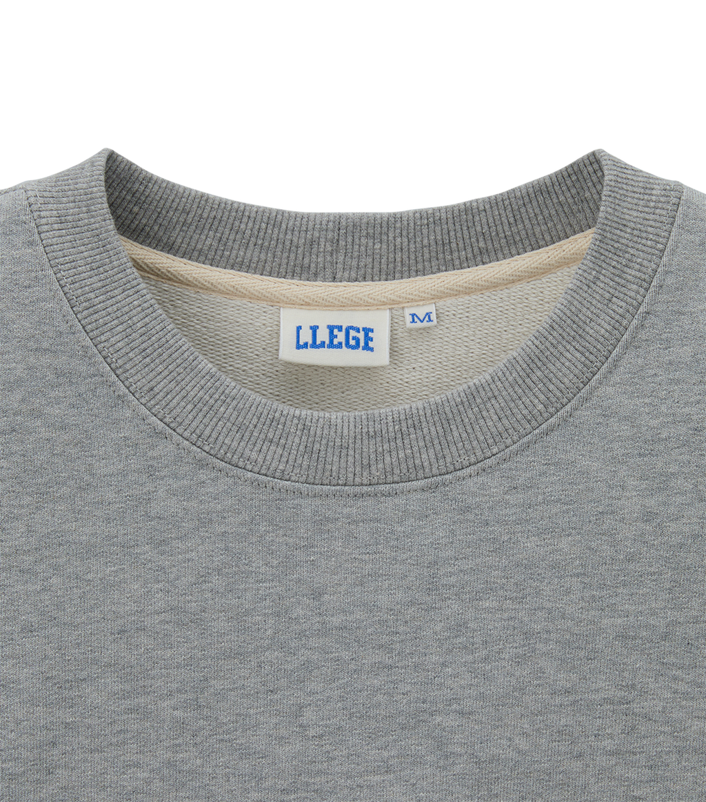 Llege - Llege Logo Signature Sweatshirt (Grey) product image 4 | TRAB K-Fashion Australia