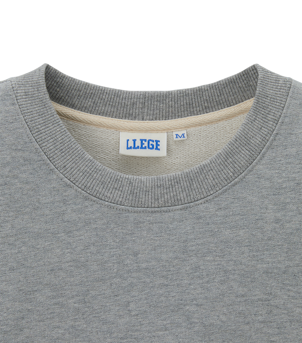Llege - Llege Logo Signature Sweatshirt (Grey) product image 4 | TRAB K-Fashion Australia