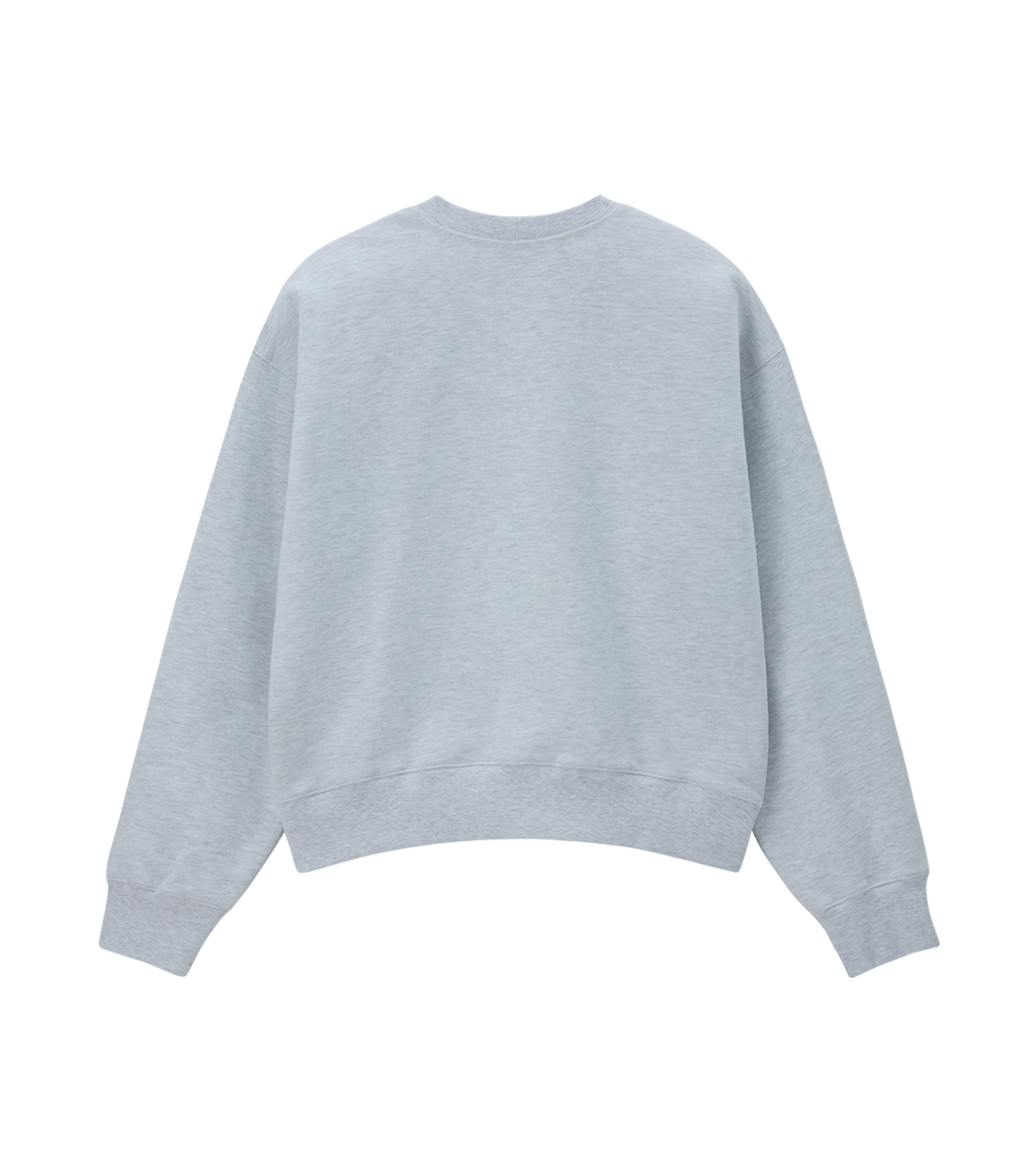 Llege - Llege Logo Signature Sweatshirt (Melange Grey) product image 2 | TRAB K-Fashion Australia