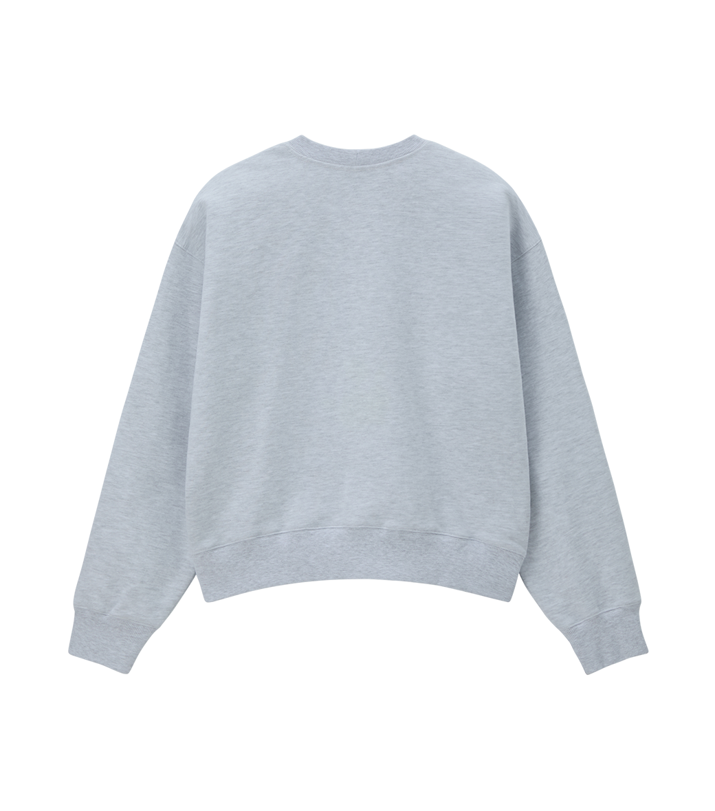 Llege - Llege Logo Signature Sweatshirt (Melange Grey) product image 2 | TRAB K-Fashion Australia
