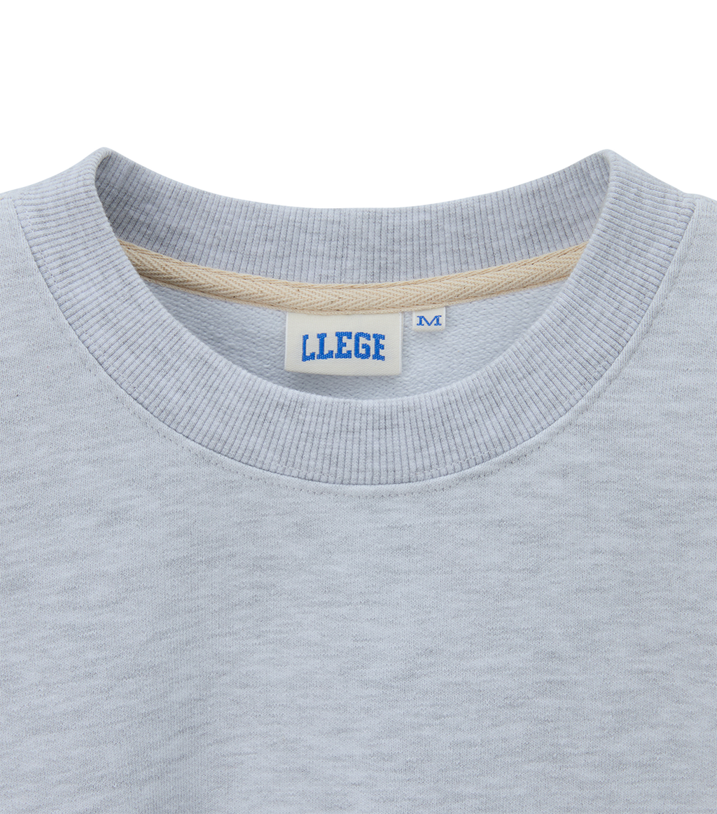 Llege - Llege Logo Signature Sweatshirt (Melange Grey) product image 4 | TRAB K-Fashion Australia