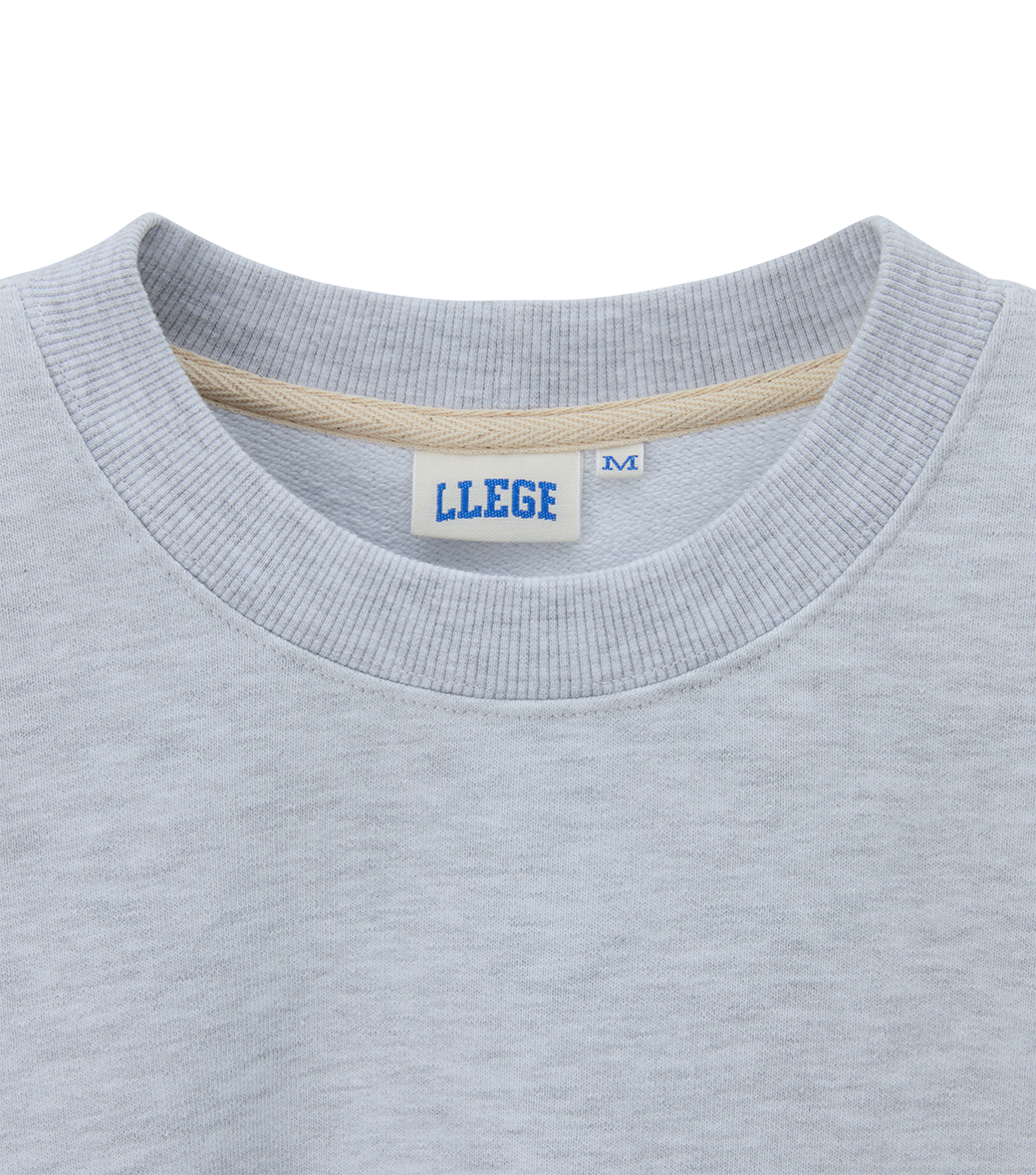 Llege - Llege Logo Signature Sweatshirt (Melange Grey) product image 4 | TRAB K-Fashion Australia