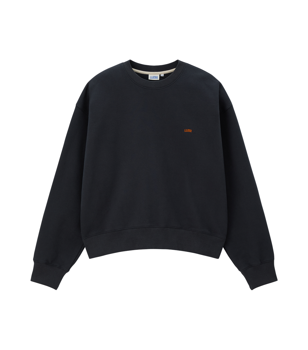 Llege - Llege Logo Signature Sweatshirt (Bluish Charcoal) product image 1 | TRAB K-Fashion Australia