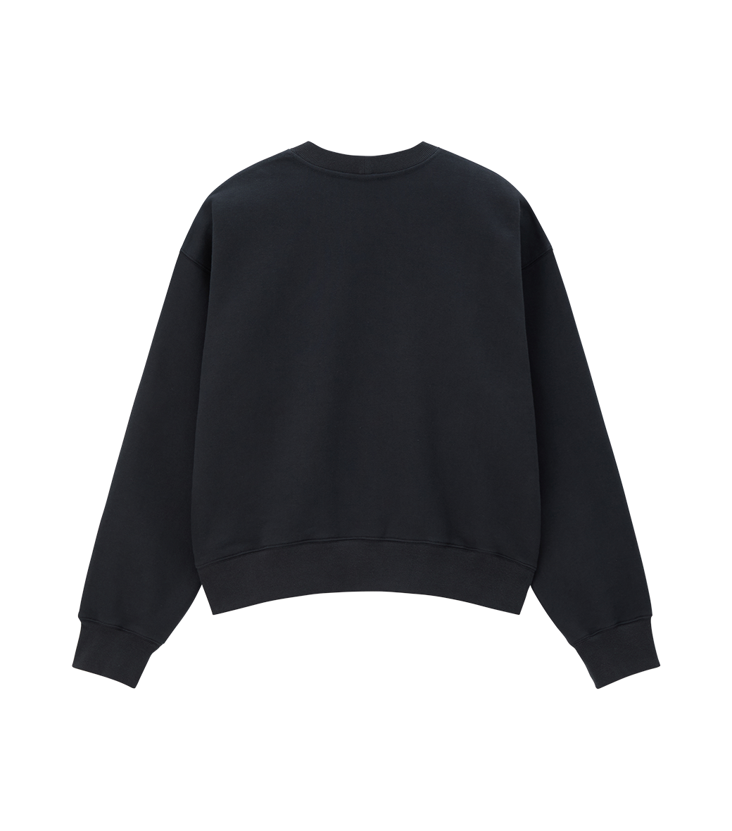 Llege - Llege Logo Signature Sweatshirt (Bluish Charcoal) product image 2 | TRAB K-Fashion Australia