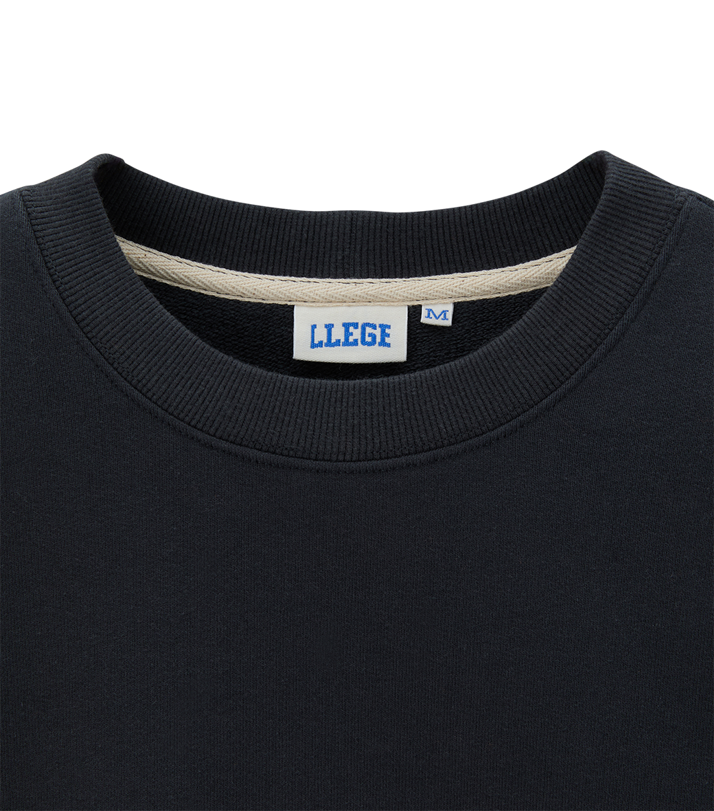Llege - Llege Logo Signature Sweatshirt (Bluish Charcoal) product image 4 | TRAB K-Fashion Australia