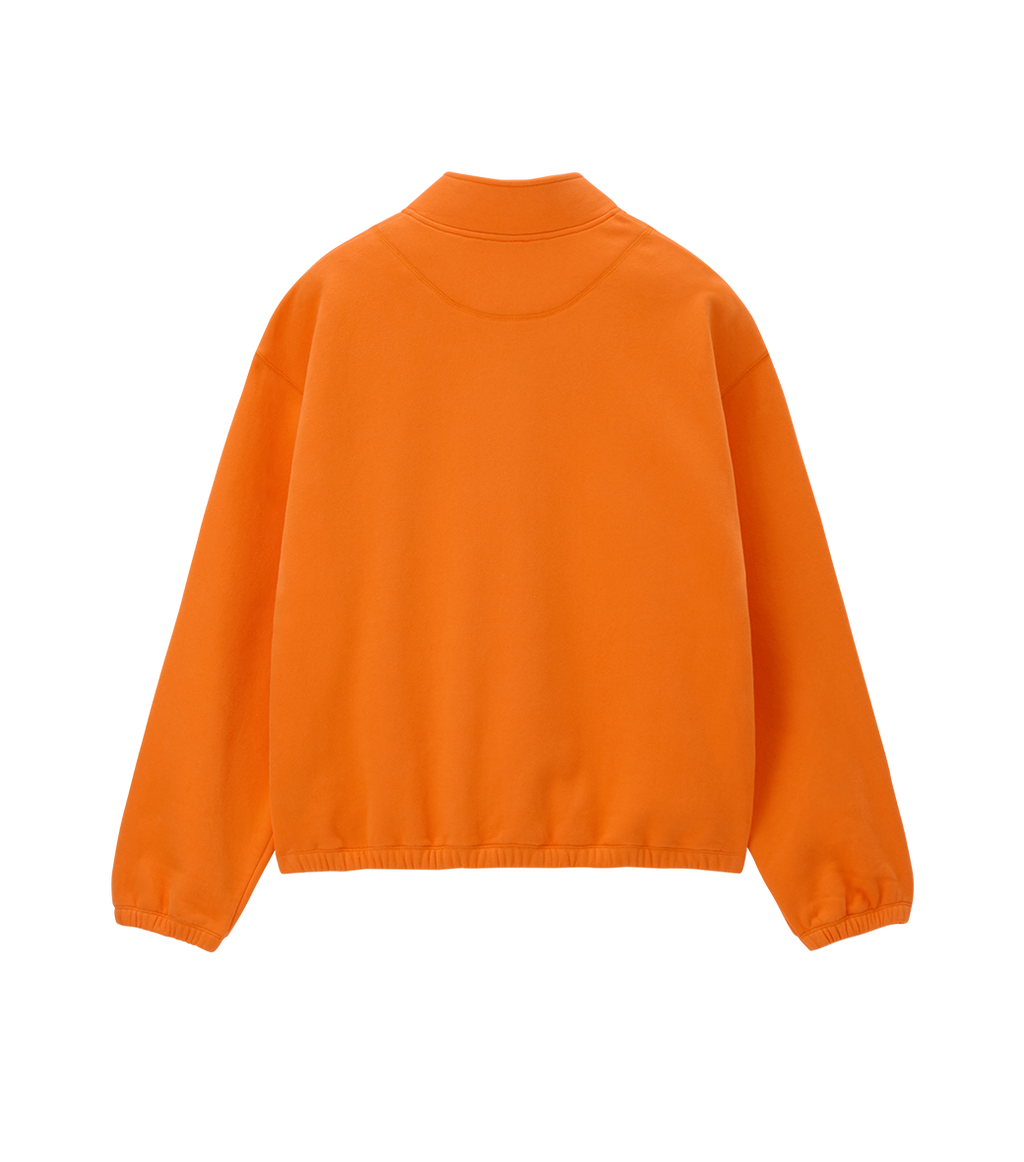 Llege - Oversized Half Zip-Up (Orange) product image 2 | TRAB K-Fashion Australia