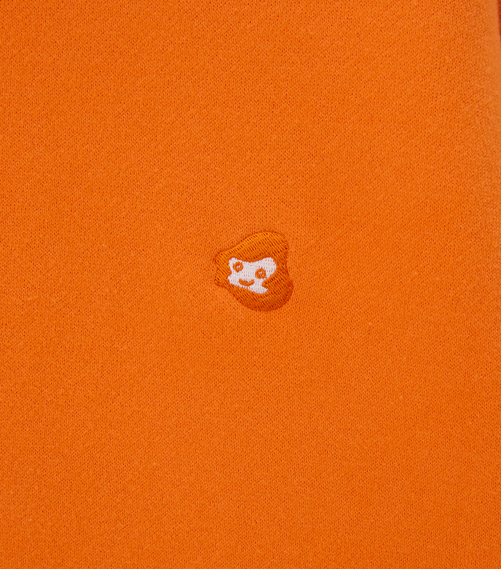 Llege - Oversized Half Zip-Up (Orange) product image 3 | TRAB K-Fashion Australia