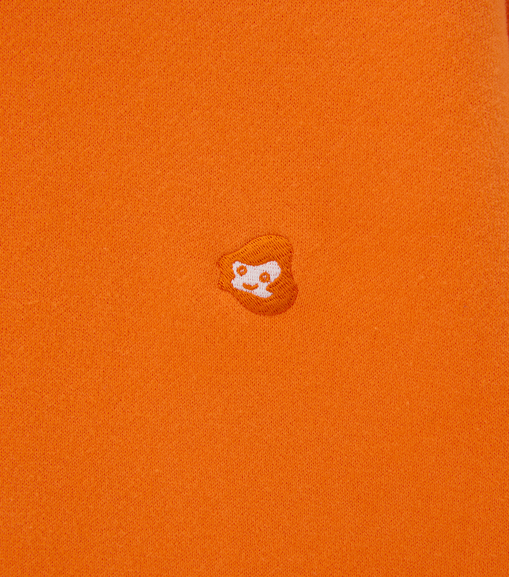 Llege - Oversized Half Zip-Up (Orange) product image 3 | TRAB K-Fashion Australia