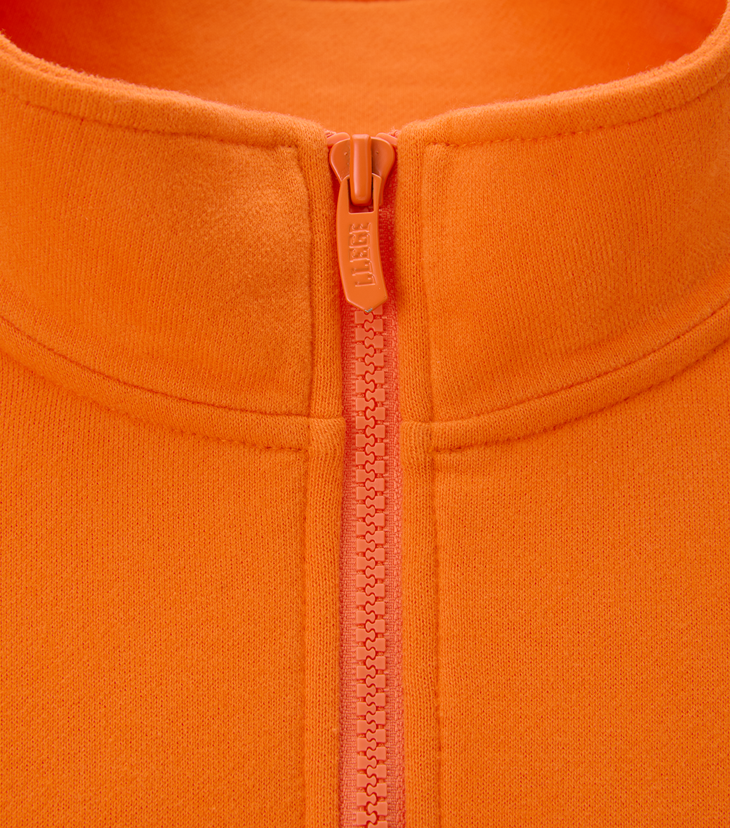 Llege - Oversized Half Zip-Up (Orange) product image 5 | TRAB K-Fashion Australia