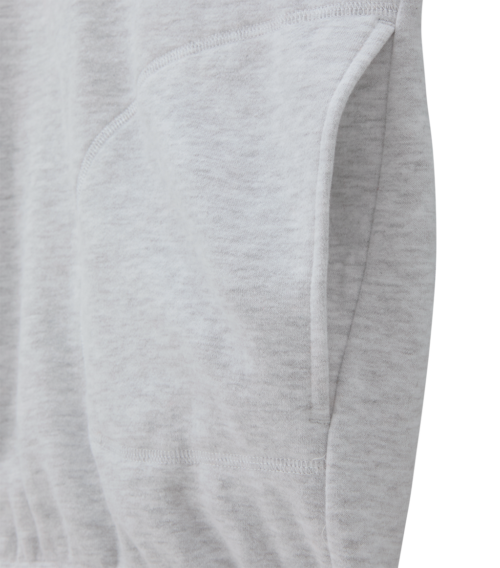 Llege - Oversized Half Zip-Up (Melange Grey) product image 4 | TRAB K-Fashion Australia