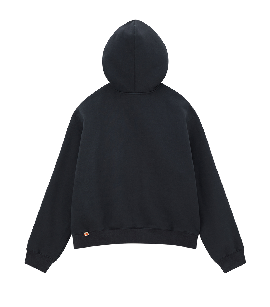 Llege - Jubangwol Heavy Cotton Hoodie (Bluish Charcoal) product image 2 | TRAB K-Fashion Australia