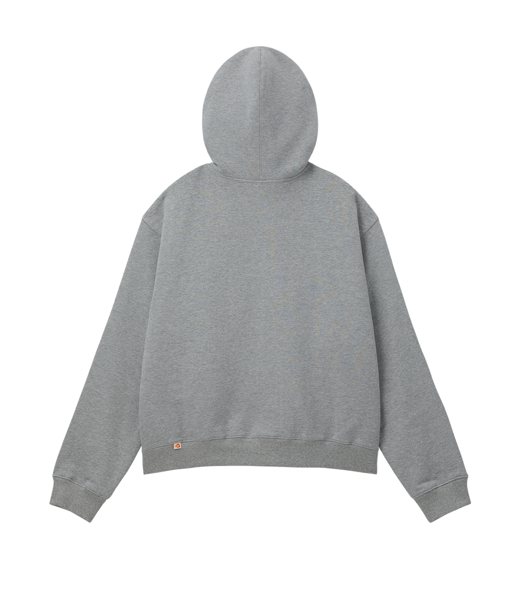 Llege - Jubangwol Heavy Cotton Hoodie (Grey) product image 2 | TRAB K-Fashion Australia