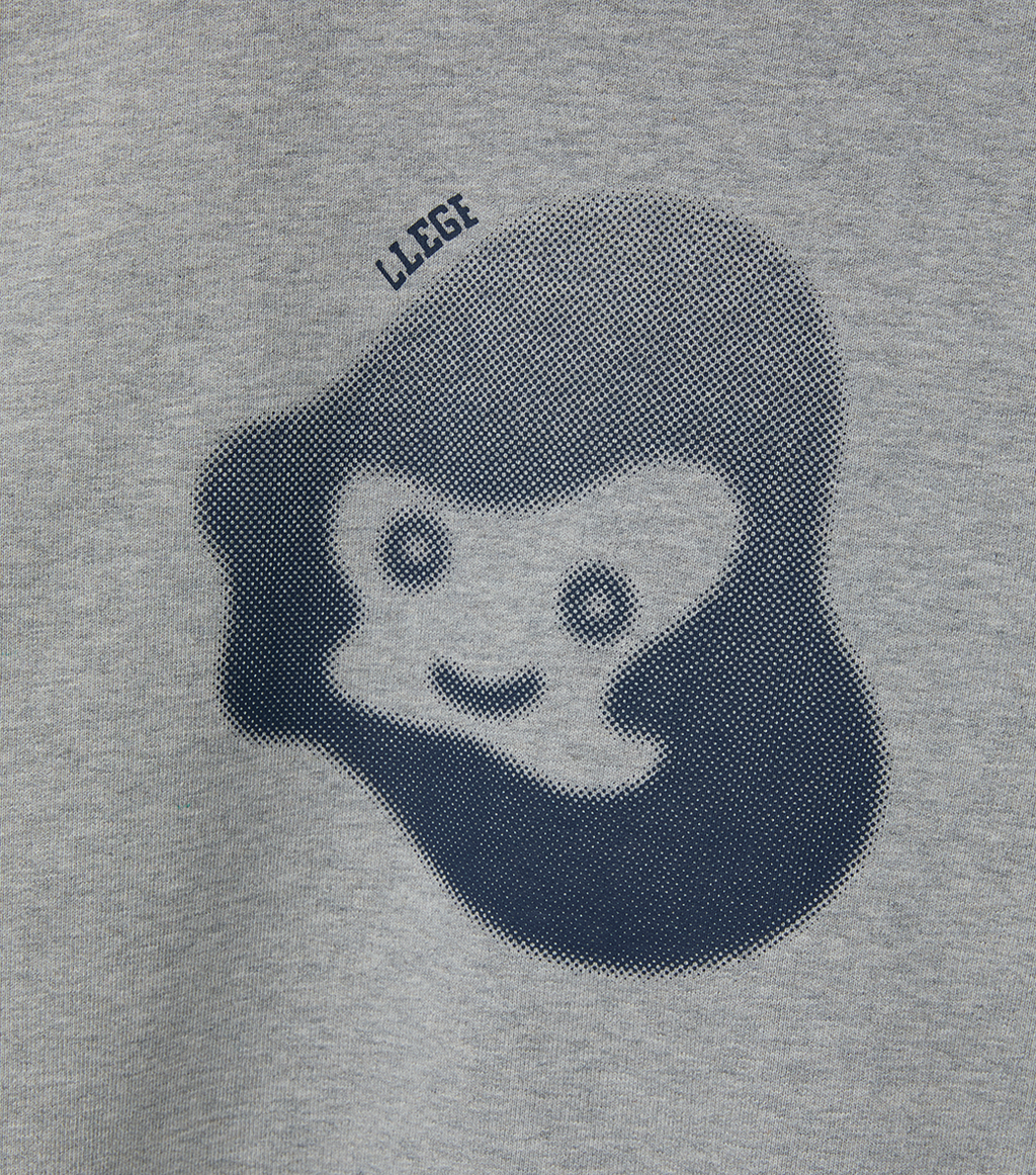 Llege - Jubangwol Heavy Cotton Hoodie (Grey) product image 3 | TRAB K-Fashion Australia