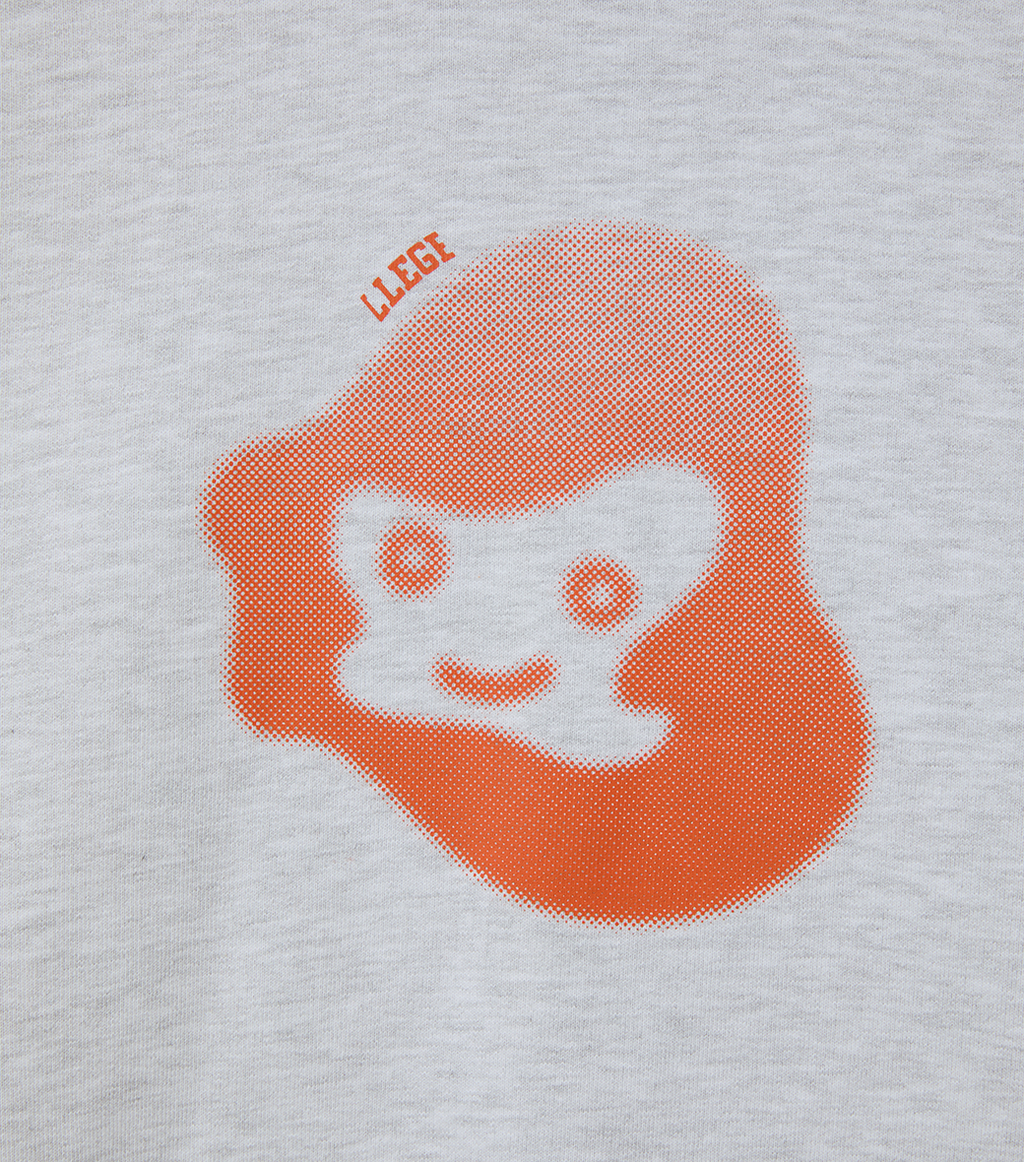 Llege - Jubangwol Heavy Cotton Hoodie (Melange Grey) product image 3 | TRAB K-Fashion Australia