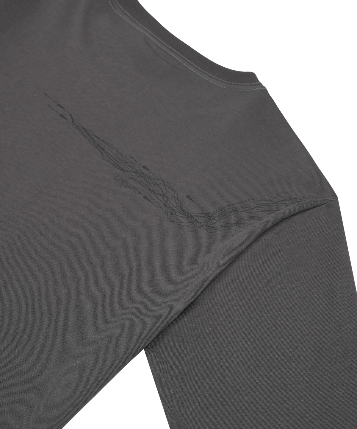 San San Gear - Logo Long Sleeve (Charcoal) product image 5 | TRAB K-Fashion Australia