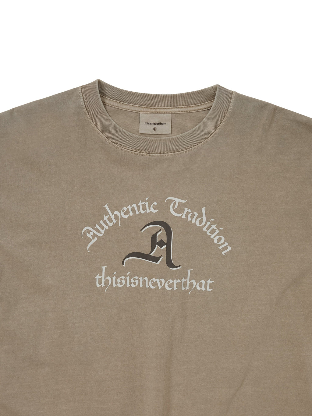 thisisneverthat - Layered L/S Tee (Grey) product image 2 | TRAB K-Fashion Australia
