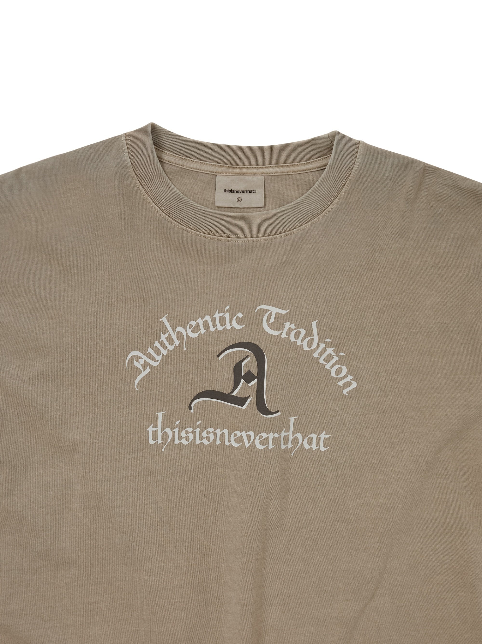 thisisneverthat - Layered L/S Tee (Grey) product image 2 | TRAB K-Fashion Australia