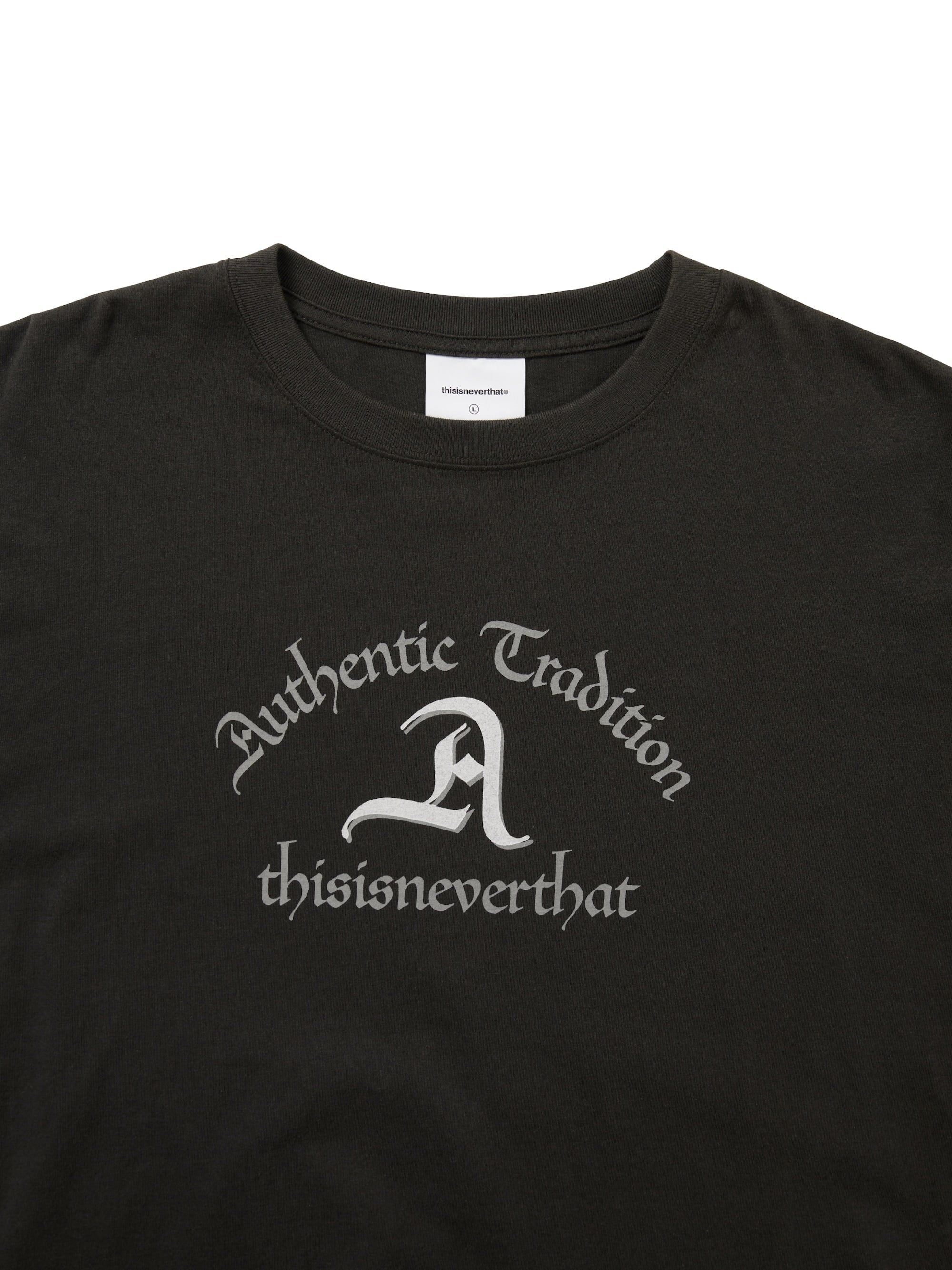 thisisneverthat - Layered L/S Tee (Off Black) product image 2 | TRAB K-Fashion Australia