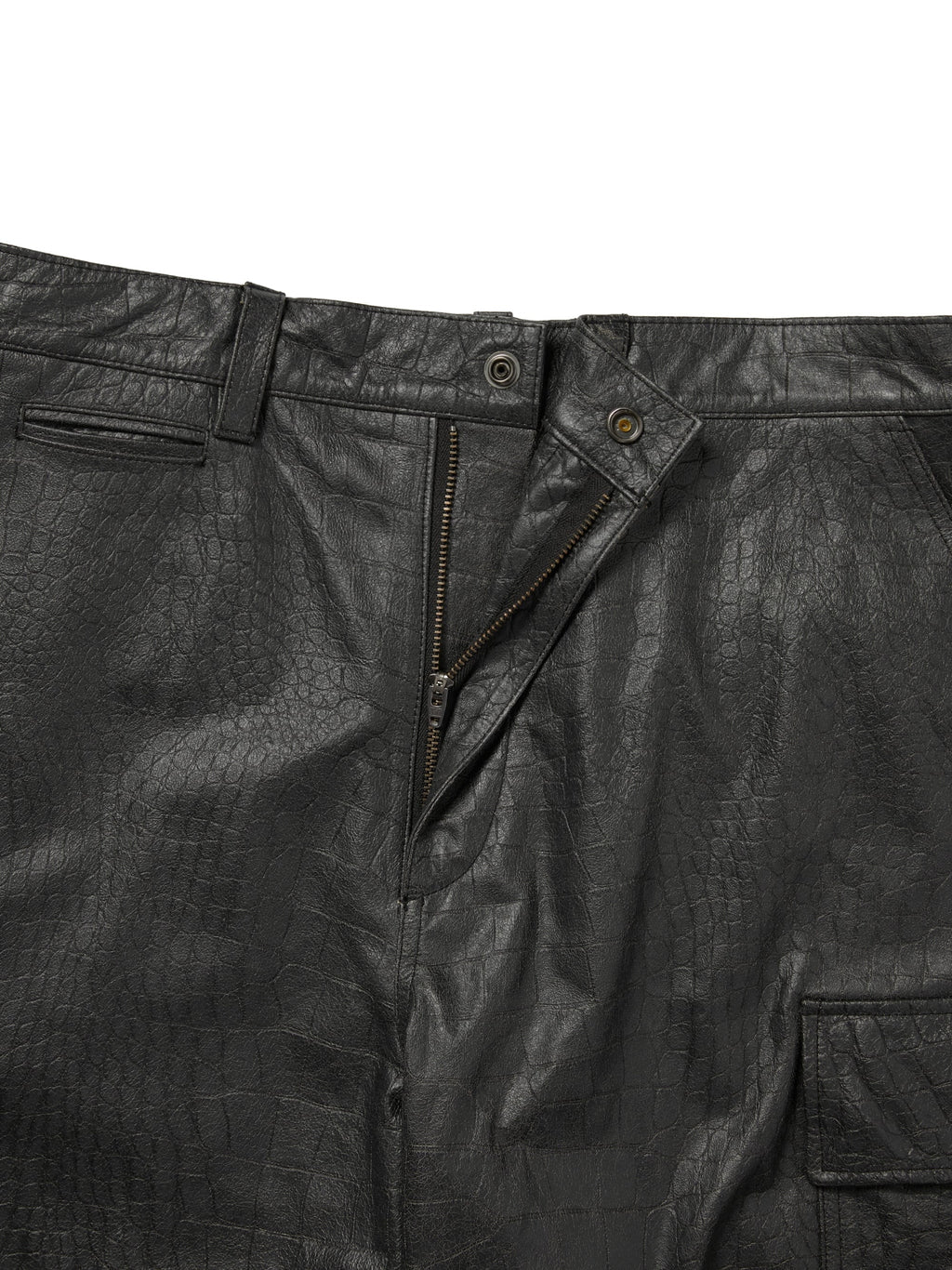 thisisneverthat - Leather BDU Pant (Black) product image 2 | TRAB K-Fashion Australia