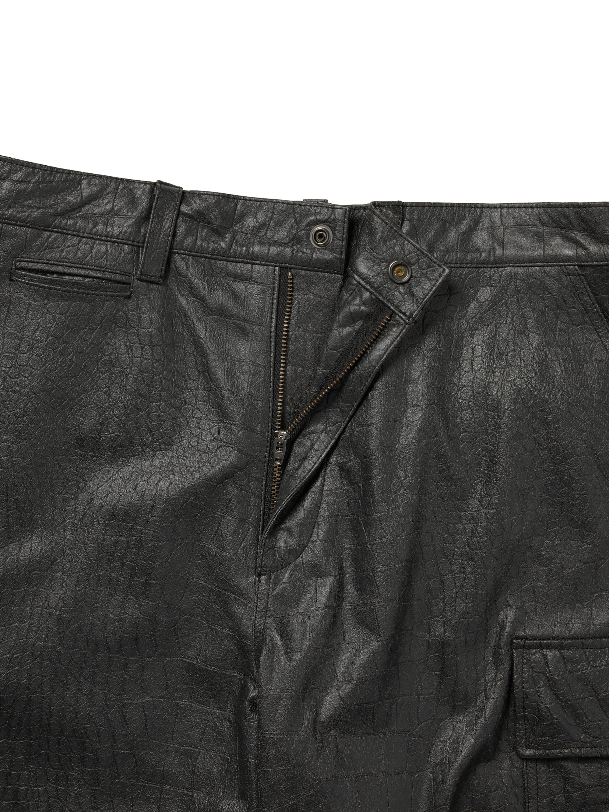 thisisneverthat - Leather BDU Pant (Black) product image 2 | TRAB K-Fashion Australia
