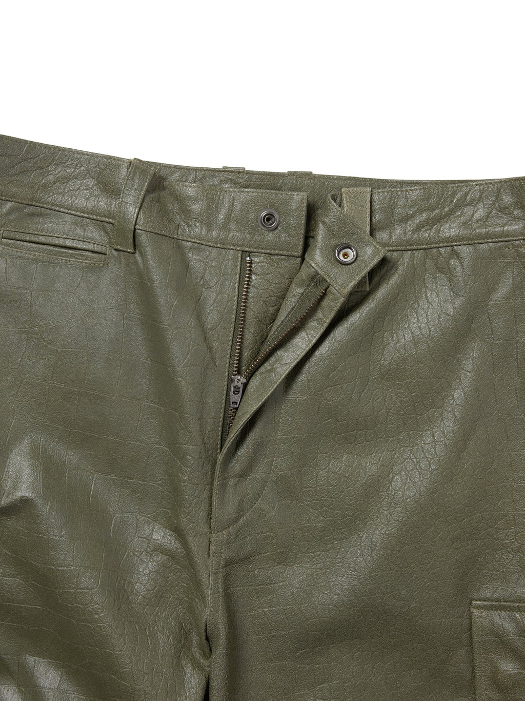 thisisneverthat - Leather BDU Pant (olive) product image 2 | TRAB K-Fashion Australia