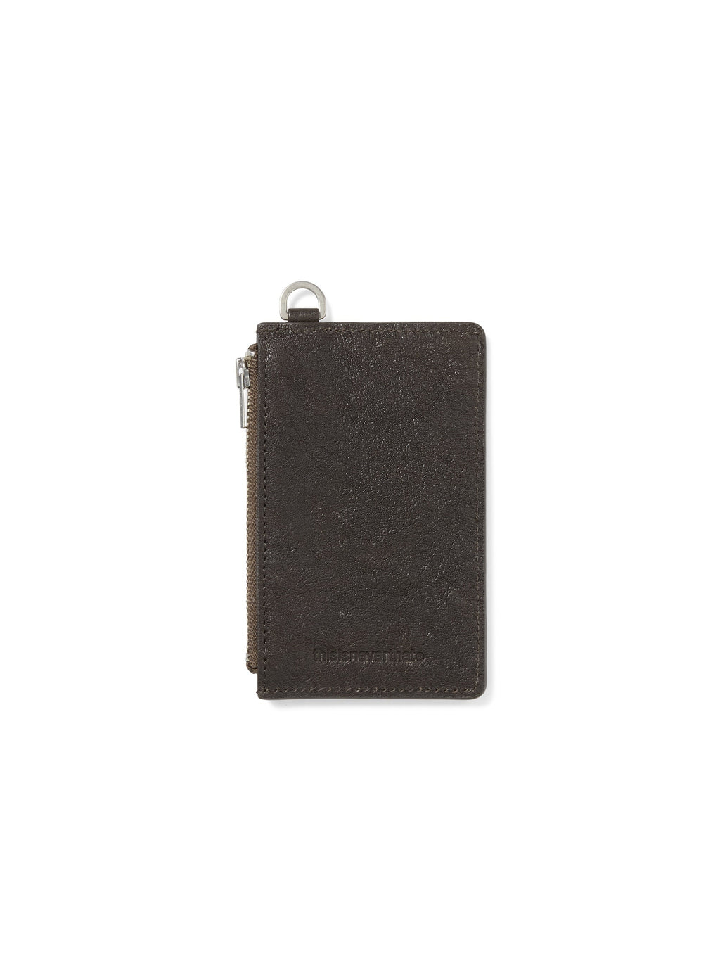 thisisneverthat - Leather Card Holder (Brown) product image 3 | TRAB K-Fashion Australia
