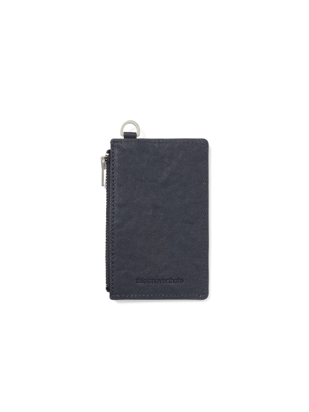 thisisneverthat - Leather Card Holder (Navy) product image 3 | TRAB K-Fashion Australia