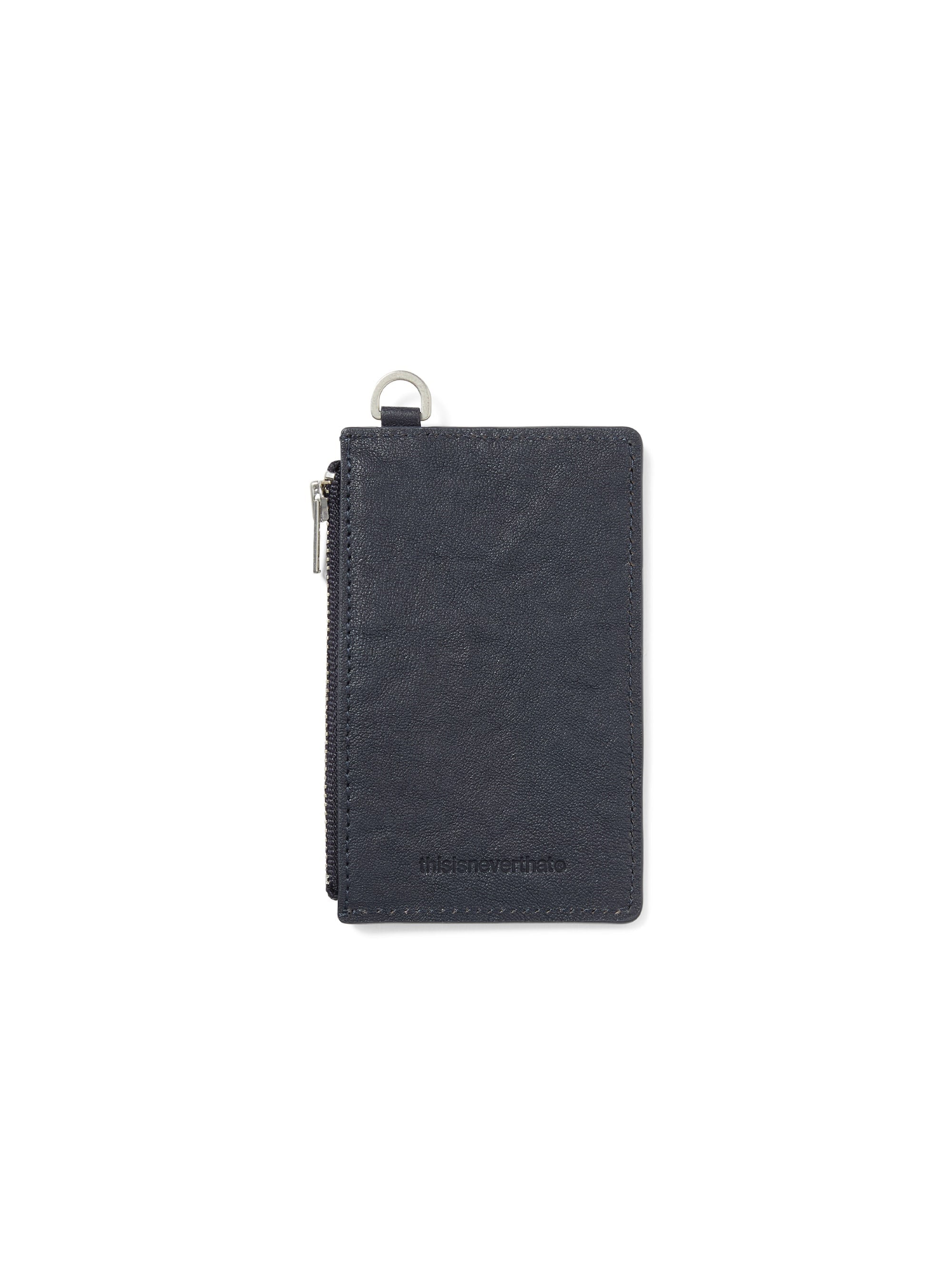 thisisneverthat - Leather Card Holder (Navy) product image 3 | TRAB K-Fashion Australia