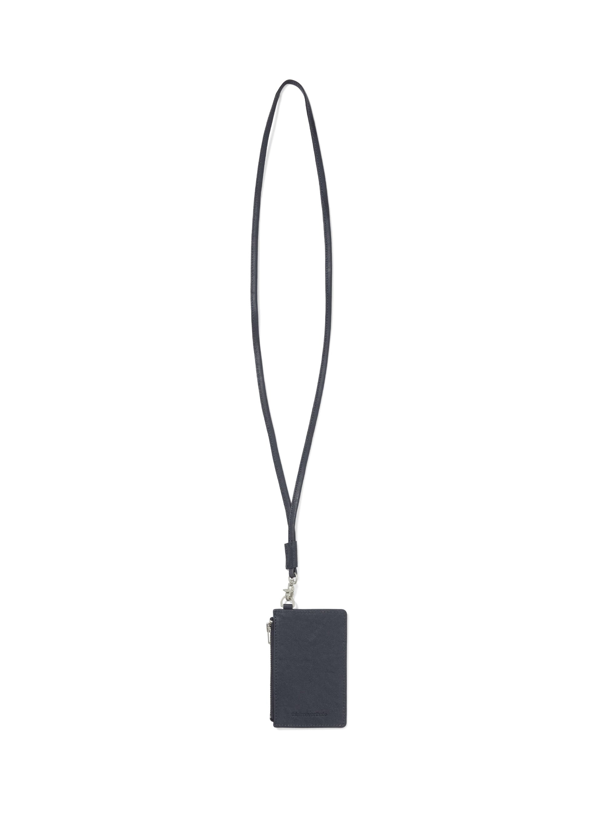 thisisneverthat - Leather Card Holder (Navy) product image 5 | TRAB K-Fashion Australia