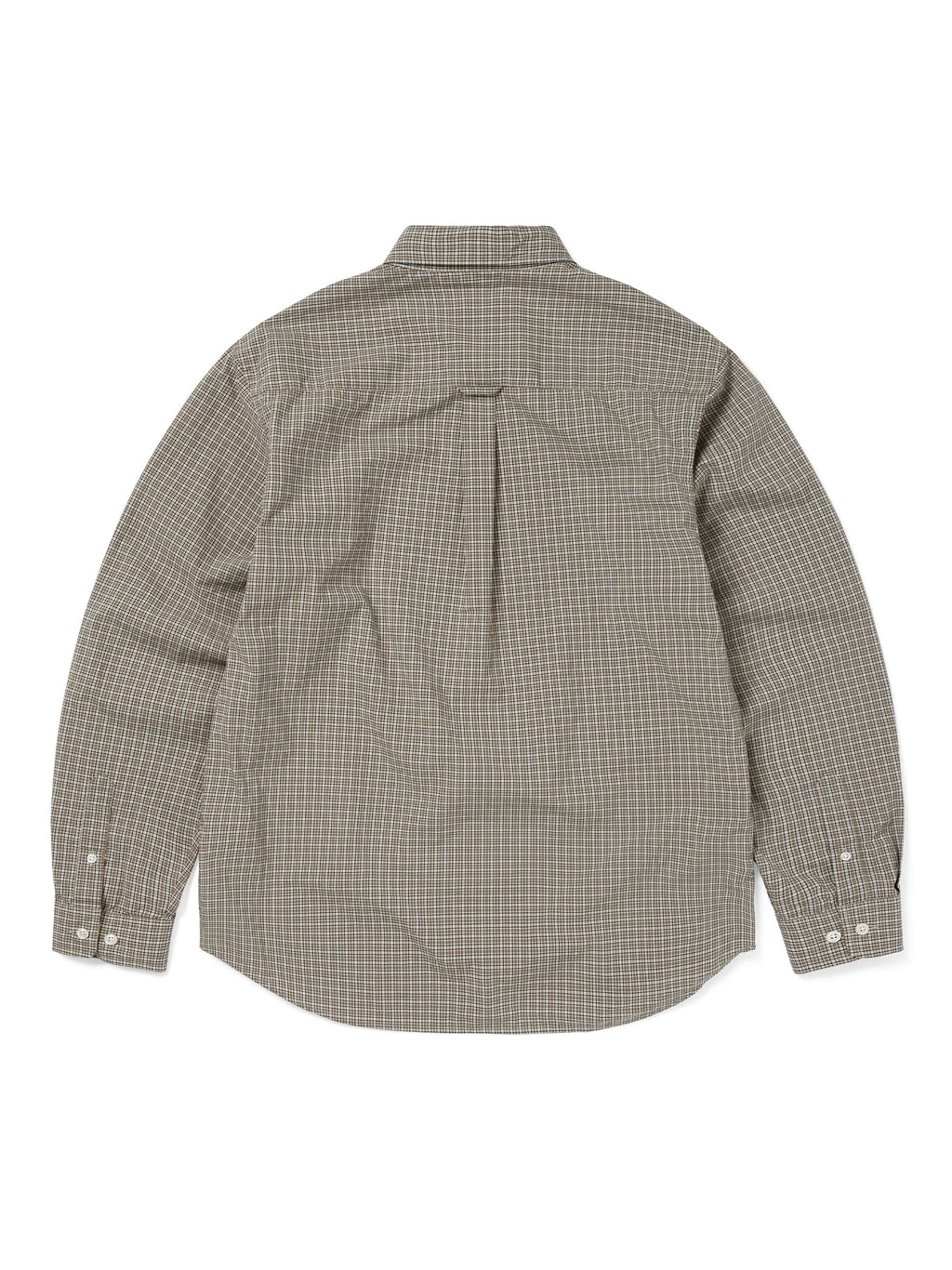 thisisneverthat - Lightweight Plaid Shirt (Beige) product image 4 | TRAB K-Fashion Australia
