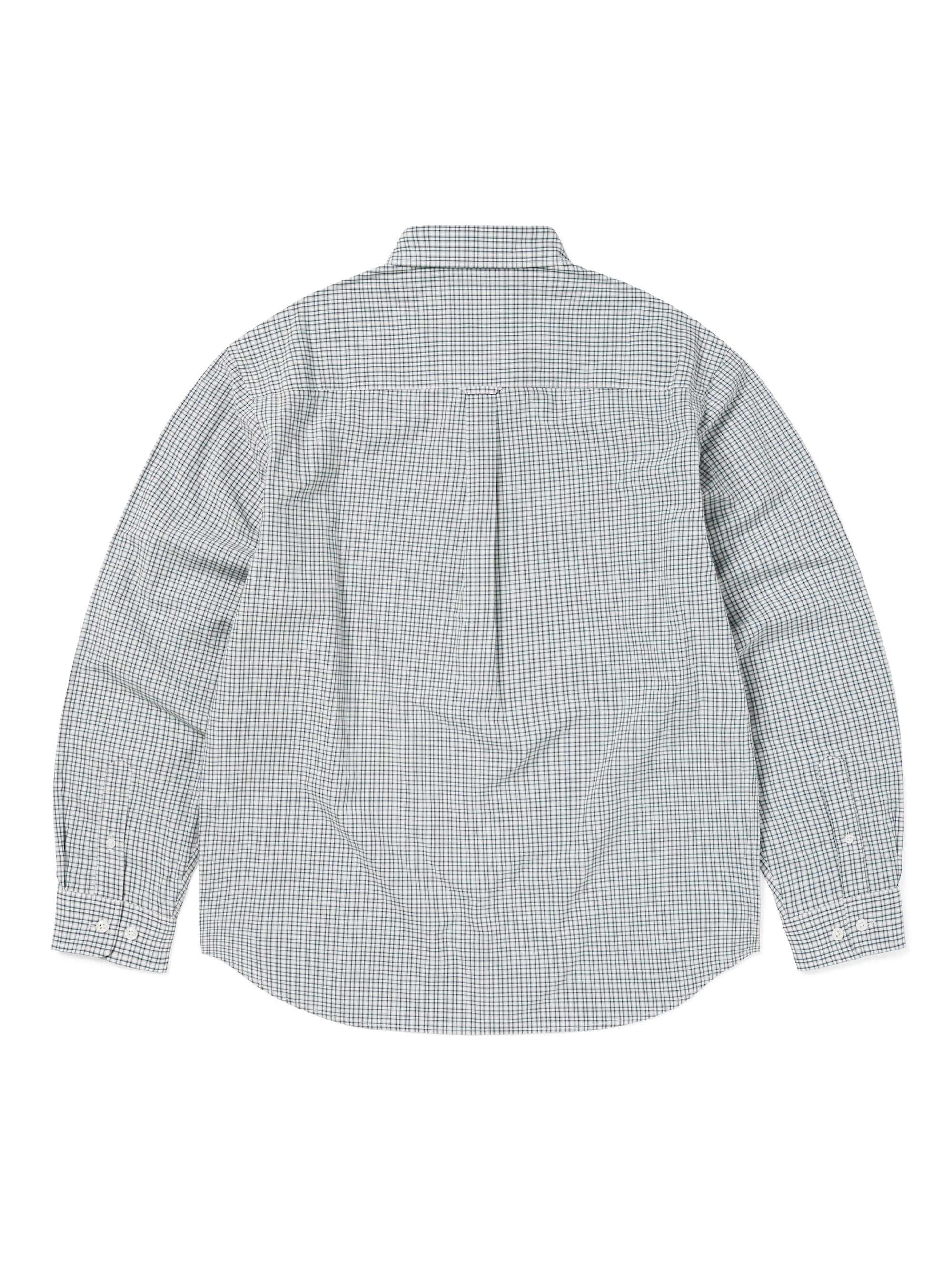 thisisneverthat - Lightweight Plaid Shirt (Ivory) product image 4 | TRAB K-Fashion Australia