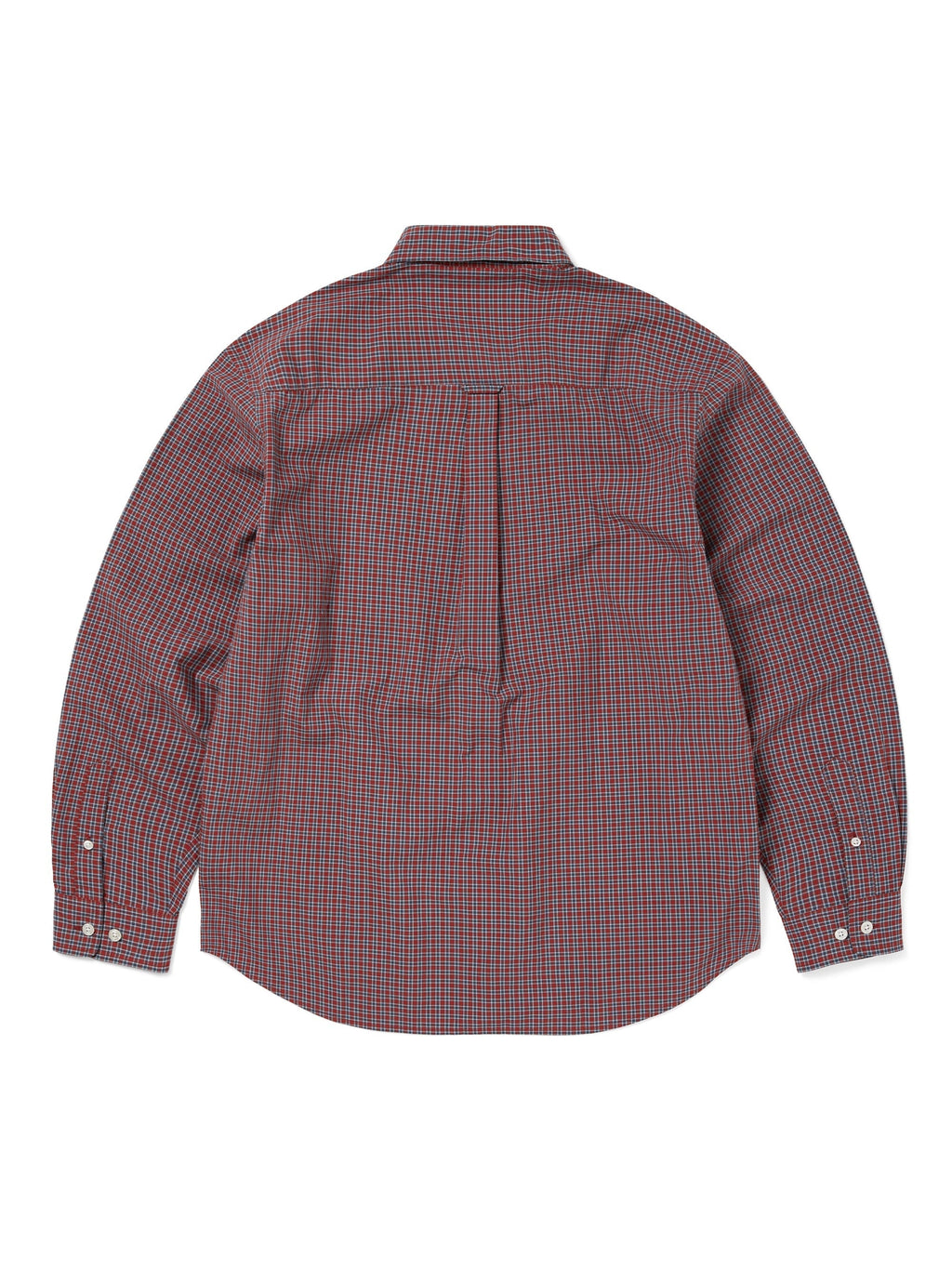 thisisneverthat - Lightweight Plaid Shirt (Red) product image 4 | TRAB K-Fashion Australia