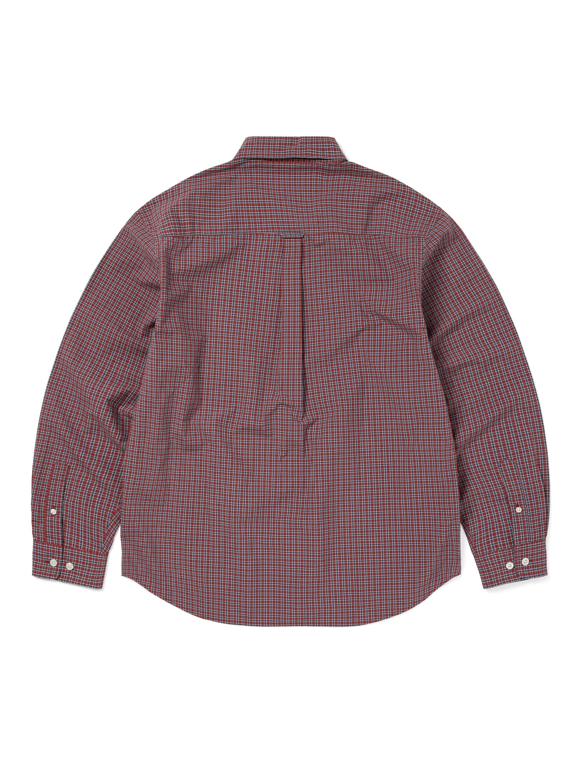 thisisneverthat - Lightweight Plaid Shirt (Red) product image 4 | TRAB K-Fashion Australia