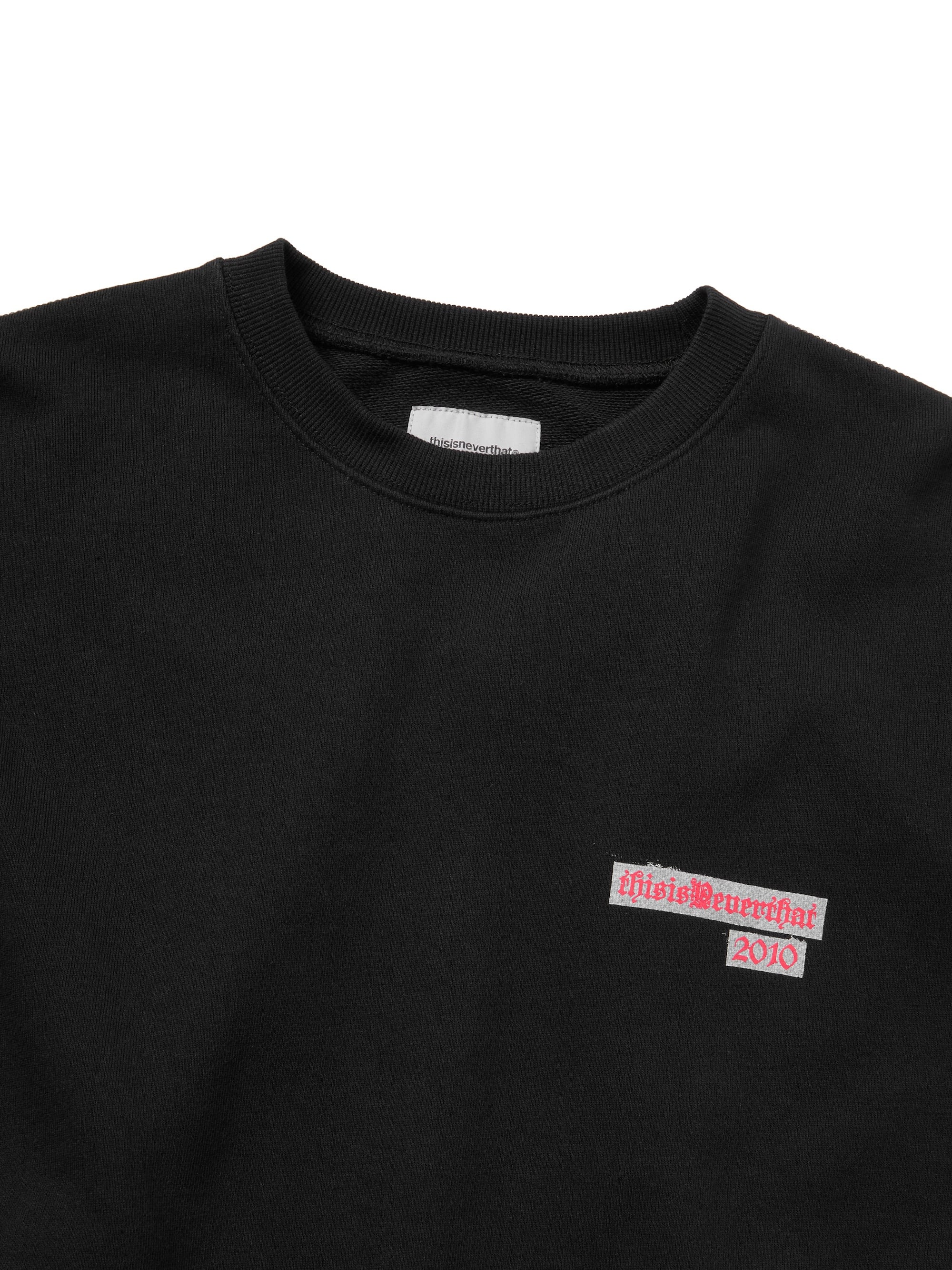 thisisneverthat - Lion 2010 Crewneck (Black) product image 3 | TRAB K-Fashion Australia