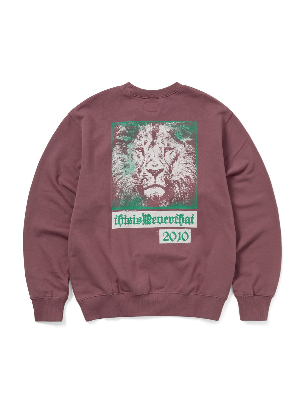 thisisneverthat - Lion 2010 Crewneck (Fuchsia) product image 1 | TRAB K-Fashion Australia