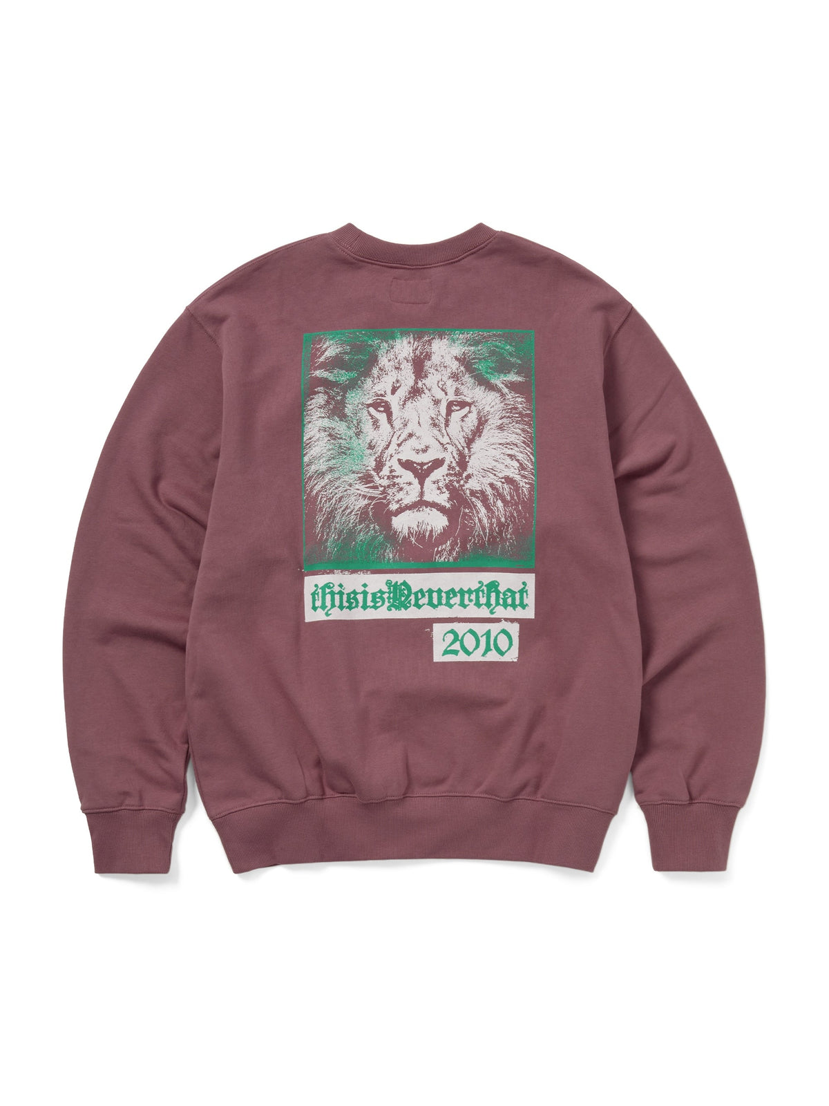thisisneverthat - Lion 2010 Crewneck (Fuchsia) product image 1 | TRAB K-Fashion Australia