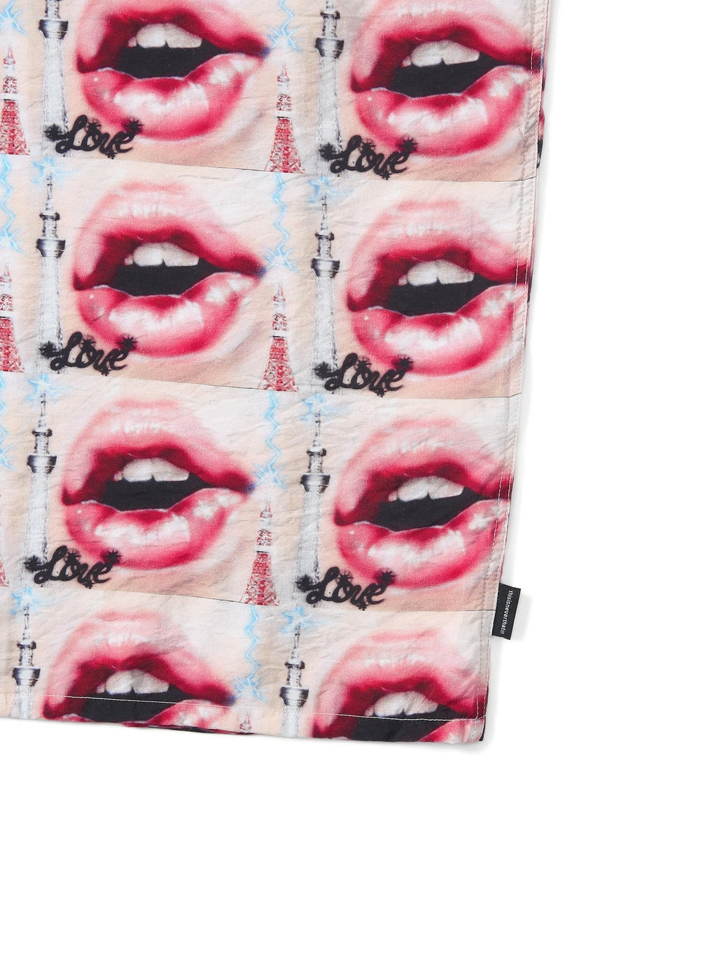 thisisneverthat - Lips Rayon Shirt (Pink) product image 4 | TRAB K-Fashion Australia