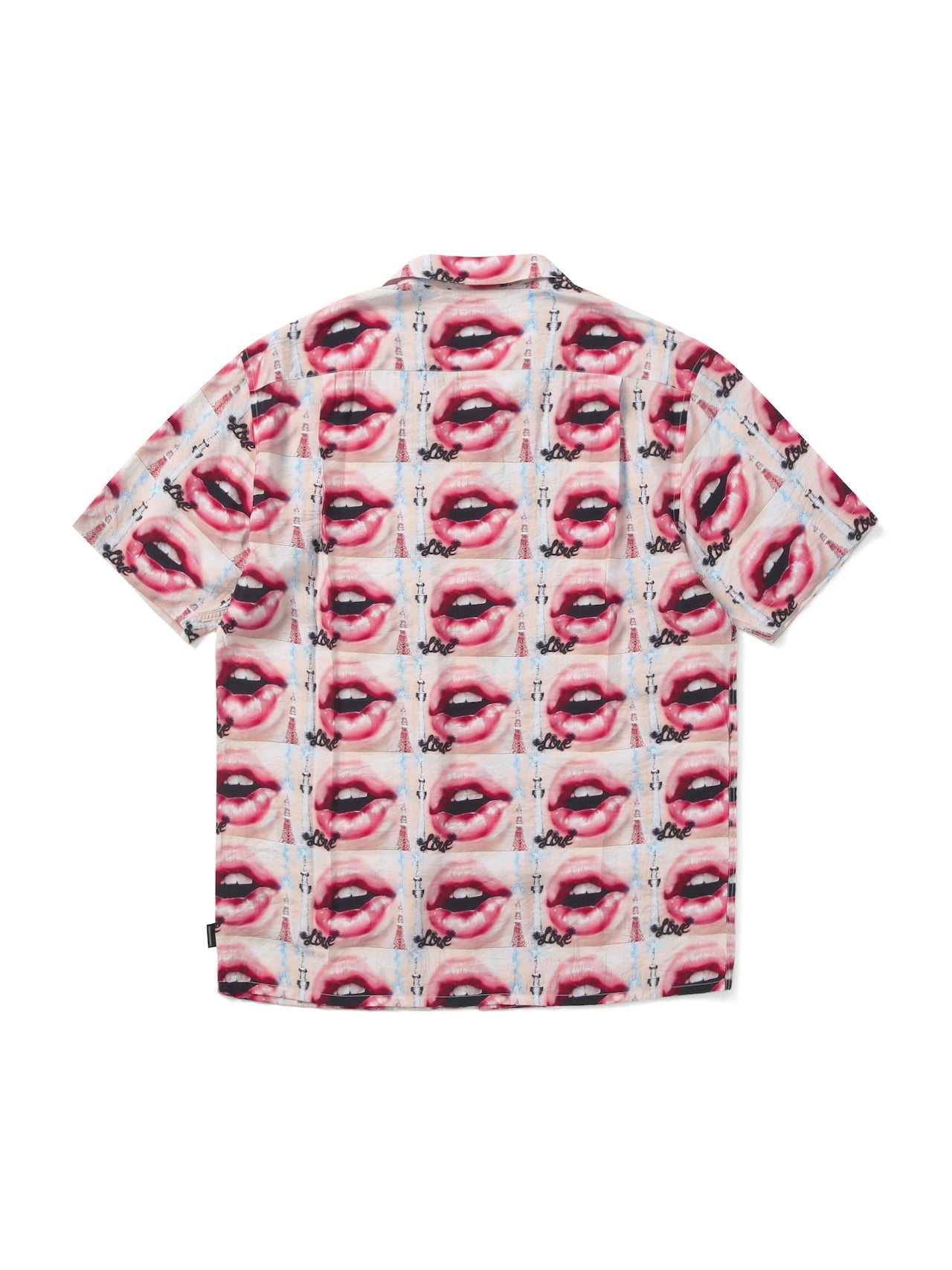 thisisneverthat - Lips Rayon Shirt (Pink) product image 5 | TRAB K-Fashion Australia