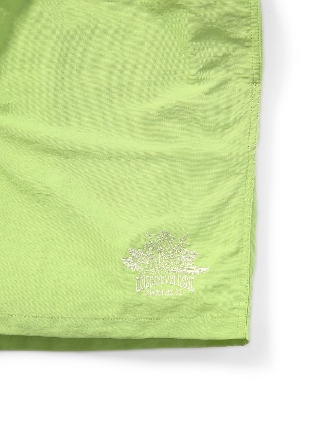 thisisneverthat - Logo Nylon Short (lime) product image 5 | TRAB K-Fashion Australia