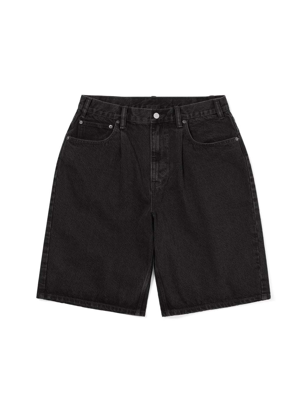 thisisneverthat - Loose Denim Short (Black) product image 1 | TRAB K-Fashion Australia
